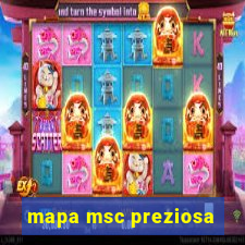 mapa msc preziosa